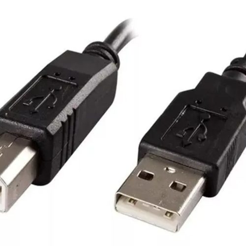 Cable Usb Noga 2 Mts Impresora 2.0 Compatible Con Todas Color Negro